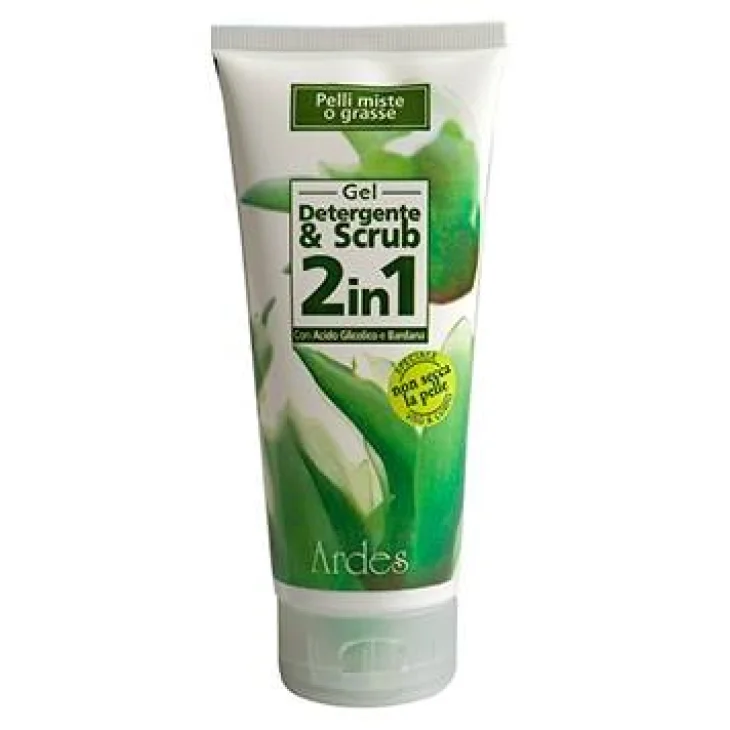 Ardes Gel Detergente&Scrub Viso Pelle Grassa