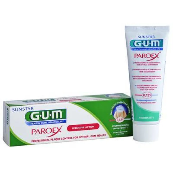 Sunstar Gum Paroex Dentifricio 0.12 CHX per Trattamenti Temporanei 75 ml