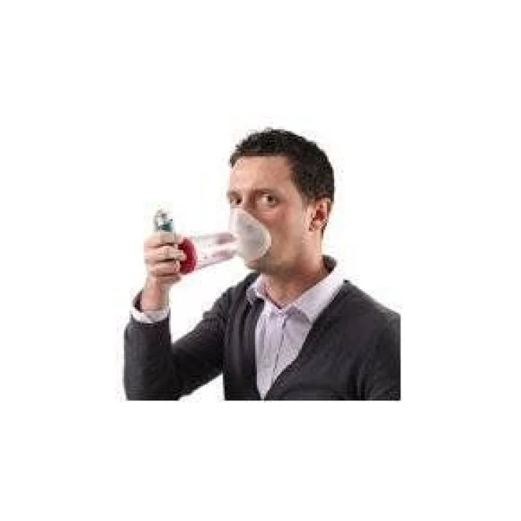 Air Liquide L'Espace Distanziatore Inalatori - Tipo: Maschera adulti(magenta)