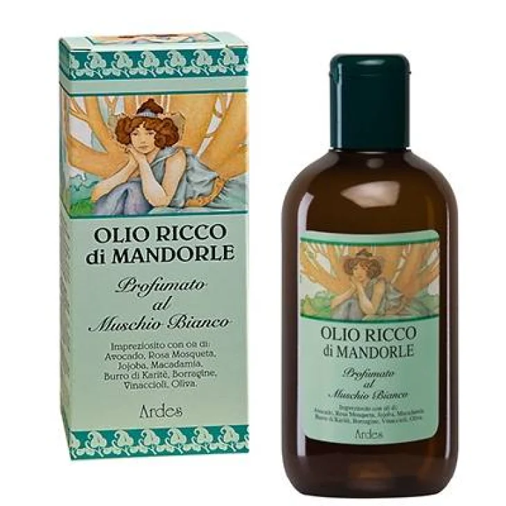 Ardes Olio Ricco di Mandorle Multifunzionale - Fragranza: Muschio Bianco
