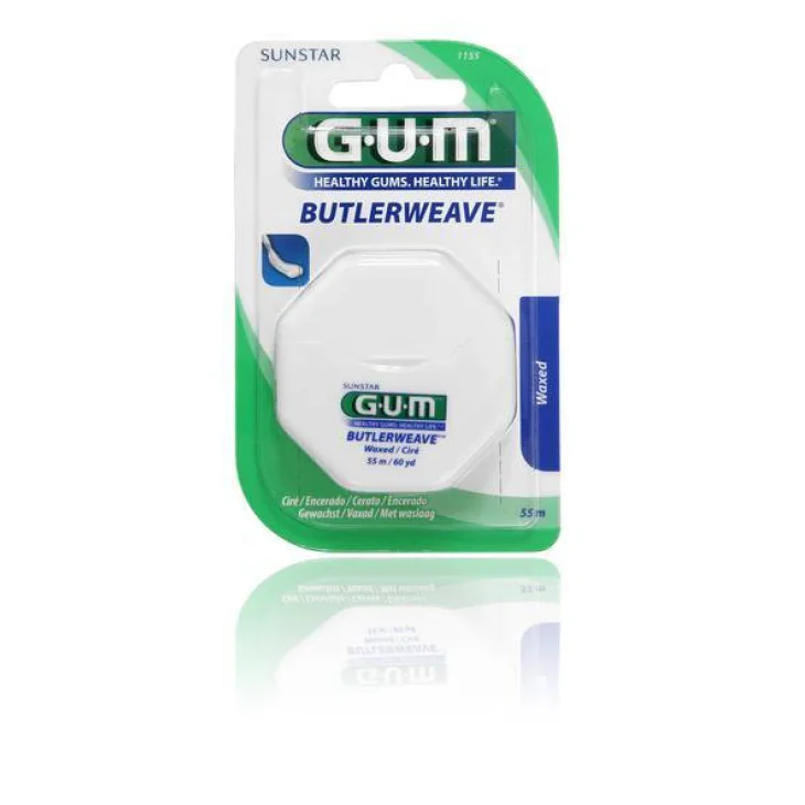 Sunstar Gum Butlerweave Filo Interdentale 54,8 m 1 pezzo - Tipo: Cerato