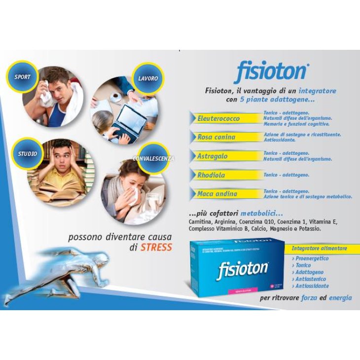 Homeo Pharm Fisioton Integratore Tonico e Ricostituente - Formato: 10 flaconcini