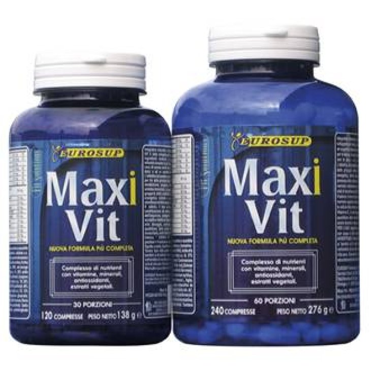 Eurosup Maxi Vit Integratore multivitaminico 120 compresse - Formato: 240 compresse