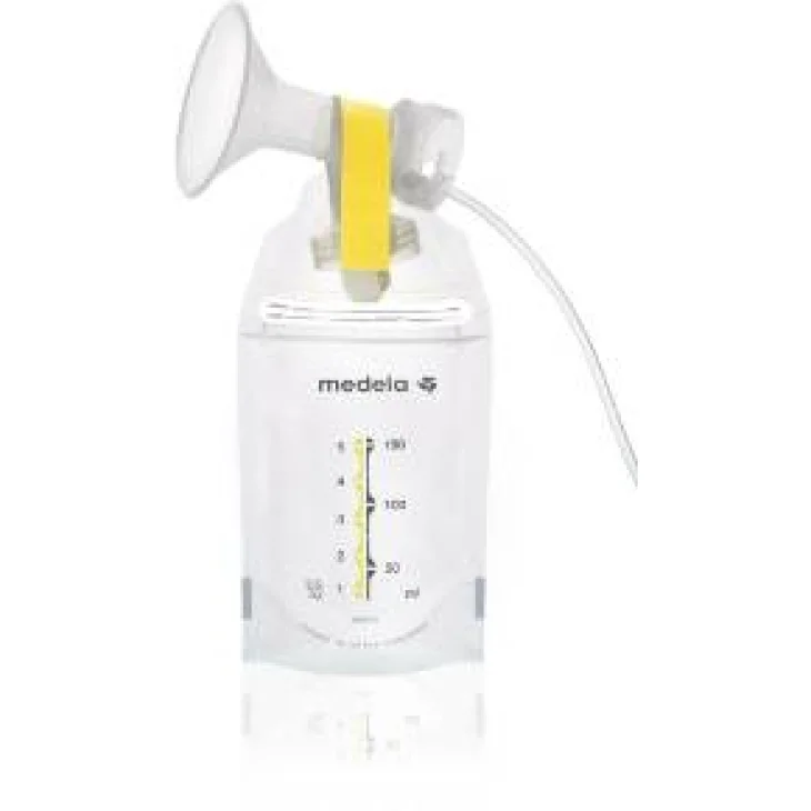 Medela Pump&Save Sacca per Conservare il Latte Materno 25 pezzi