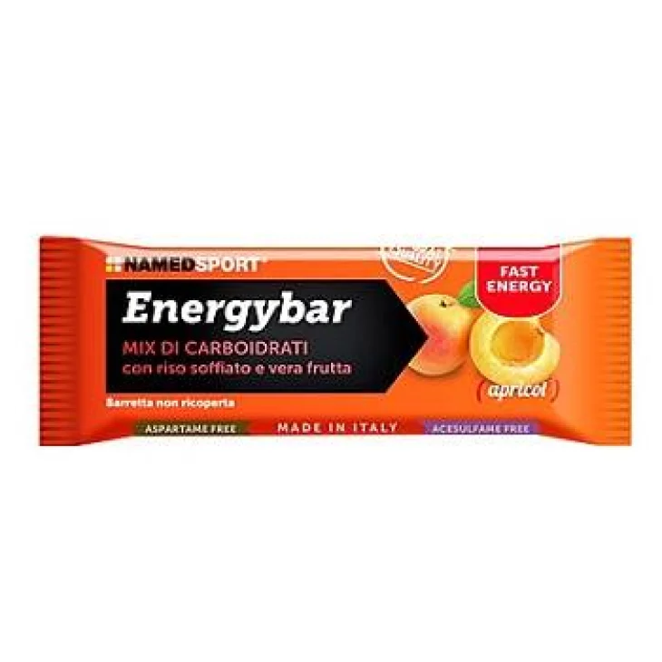 Named Sport Energybar Barretta Energetica per Sportivi Gusto Albicocca 35 g