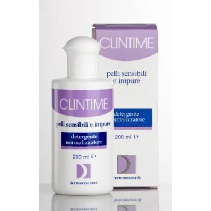 Dermoresearch Clintime Detergente per pelle grassa 200 ml