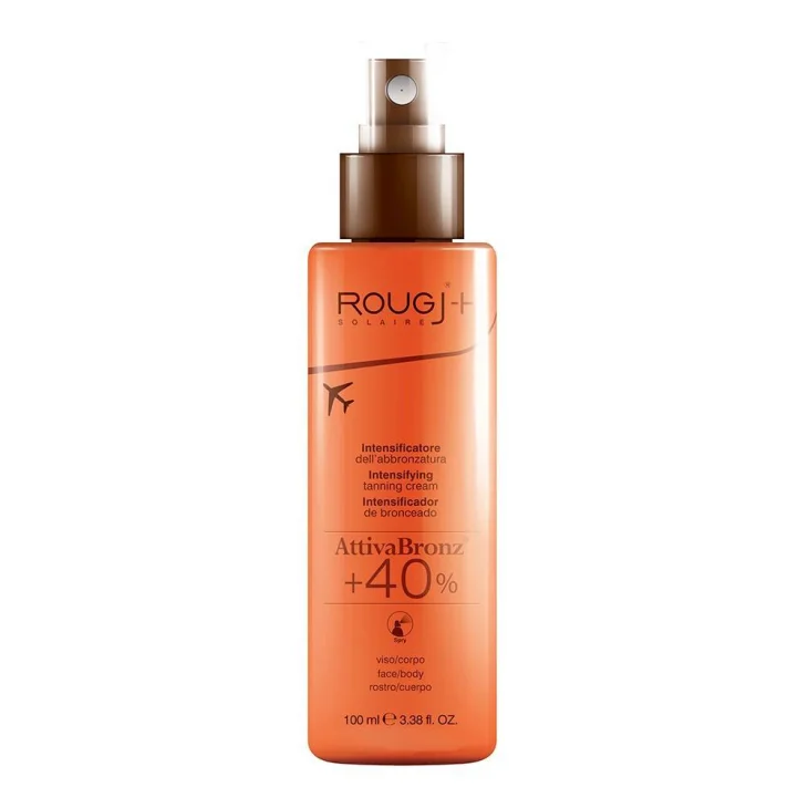 Rougj Attiva Bronz +40% Crema Abbronzante Viso e Corpo 100 ml