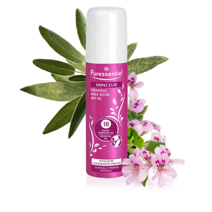 Puressentiel Olio Secco Snellente 18 Oli Essenziali 100 ml