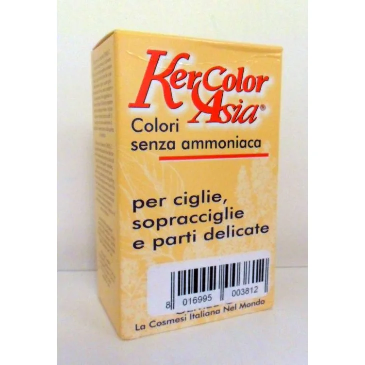 Kercolor Asia Colori  per Ciglie, Sopracciglia e Parti Delicate - Colore: Rosso Intenso