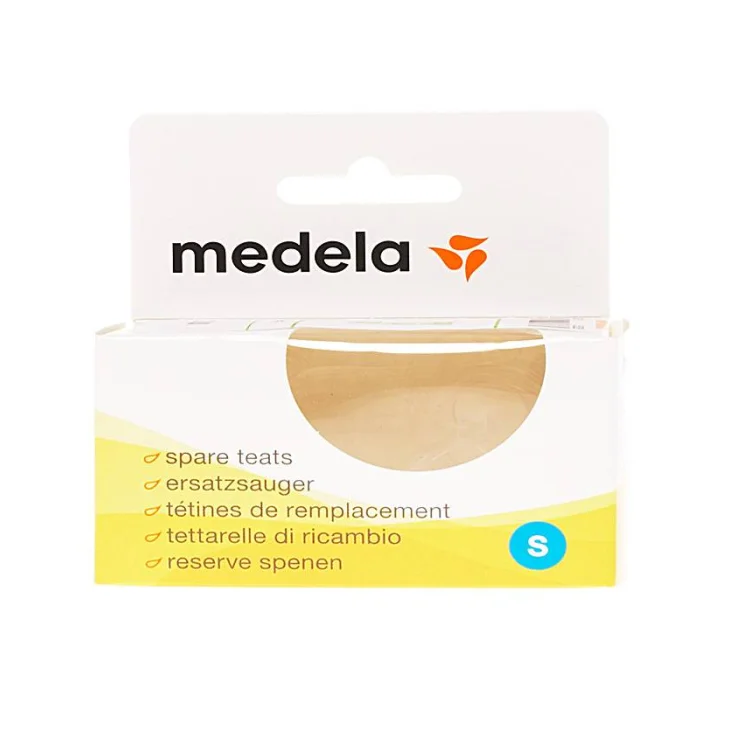 Medela Tettarelle in Silicone per Biberon 2 pezzi - Flusso: Lento