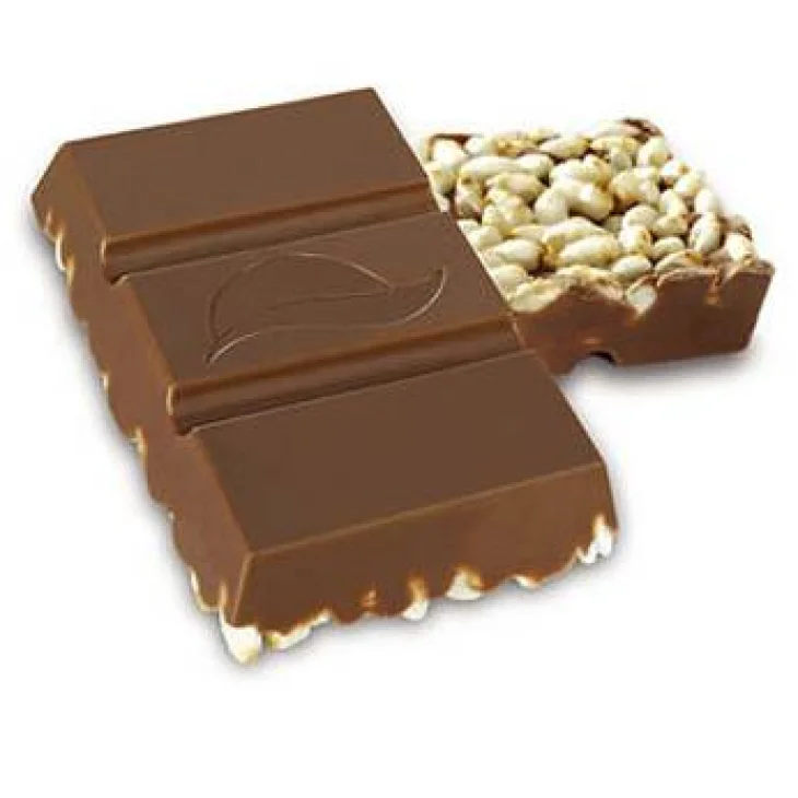 Sarchio Snack Biologico Soffio di Riso con Cioccolato Finissimo al Latte - Formato: 25 gr