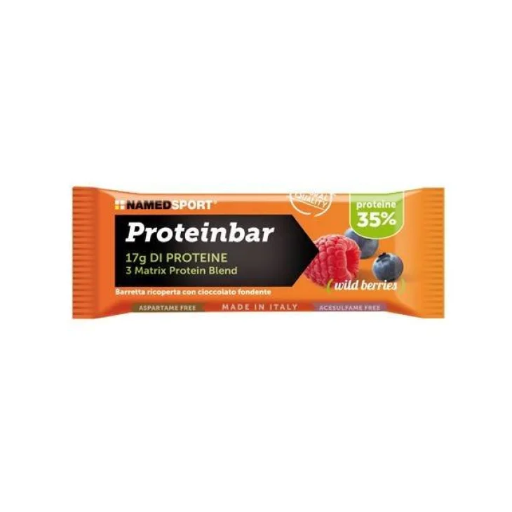 Named Sport Proteinbar Barretta Proteica 50 g - Gusto: Frutti di Bosco
