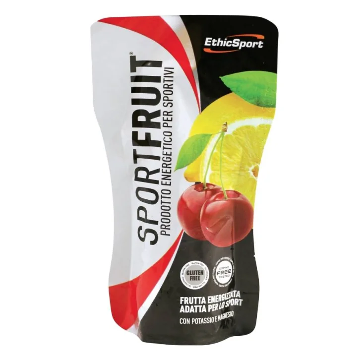 EthicSport Sport Fruit Integratore Energetico per Sportivi 42 g - Gusto: Ciliegia e Limone