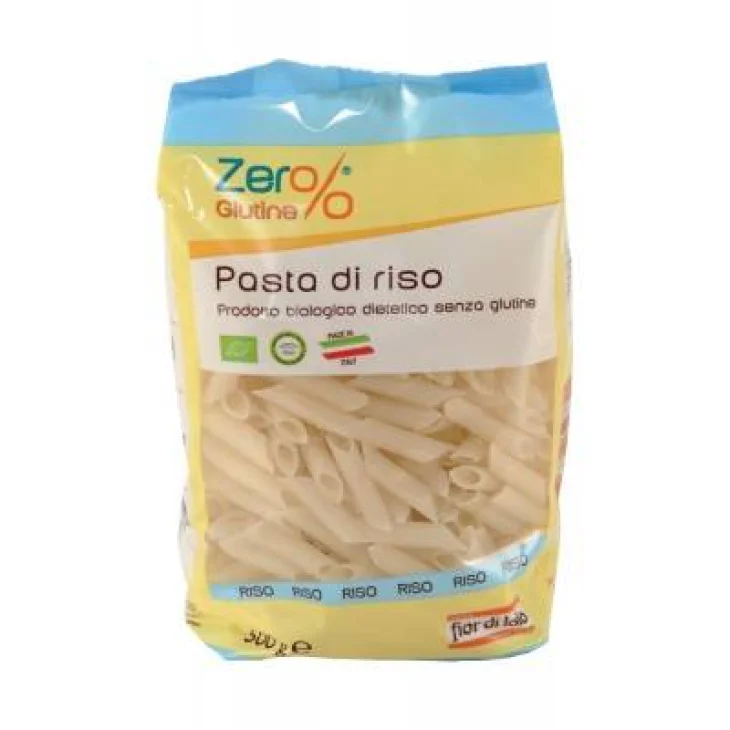 Fior di Loto Zer% Glutine Penne Pasta di Riso Bio 500 g