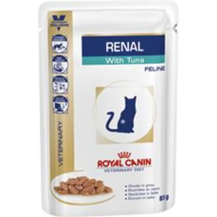 Royal Canin Feline Renal Cibo umido per Gatti Gusto Fish 85 g