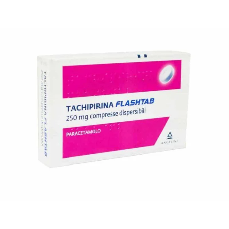 Tachipirina Flashtab 250 mg (13 - 50 kg) 12 compresse orodispersibili