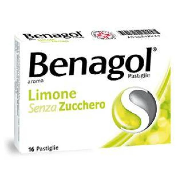 Benagol - 16 Pastiglie Limone Senza Zucchero