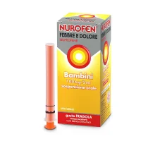 Nurofen Febbre e Dolore Bambini Sciroppo Fragola 100mg/5ml 150 ml