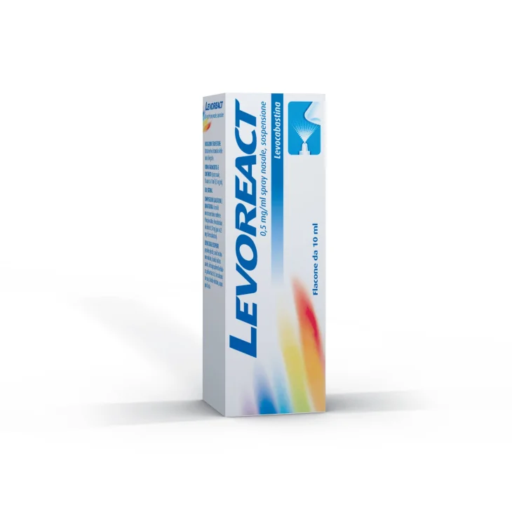 Levoreact 0,5 mg/ml Spray Nasale - 10 ml