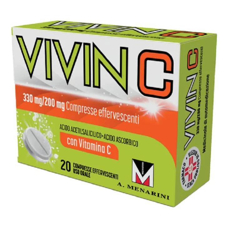 Vivin C  330 mg + 200 mg - Compresse effervescenti