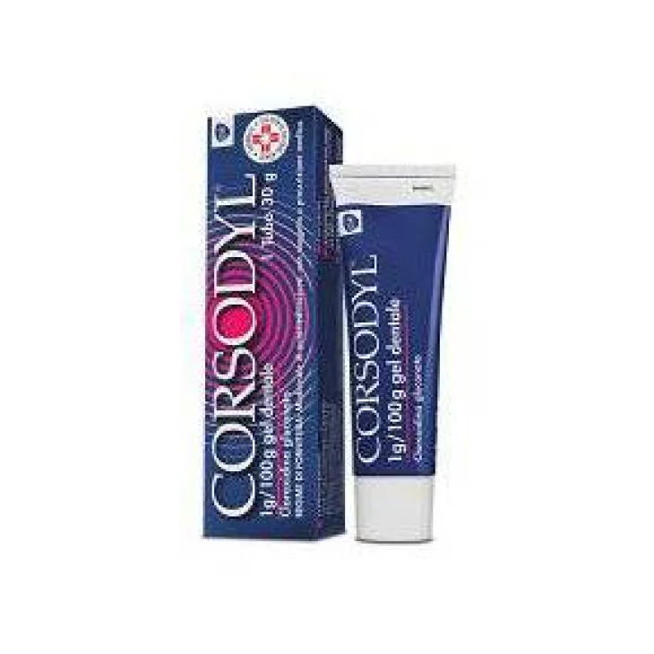 Corsodyl Gel Dentale 1 g/100 g - 30 g