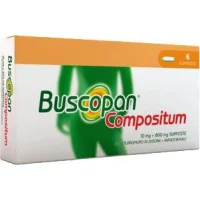 Buscopan Compositum 10 mg + 800 mg - 6 supposte