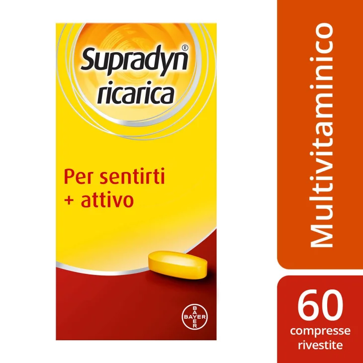 Supradyn Ricarica Integratore di Vitamine e Minerali 60 compresse