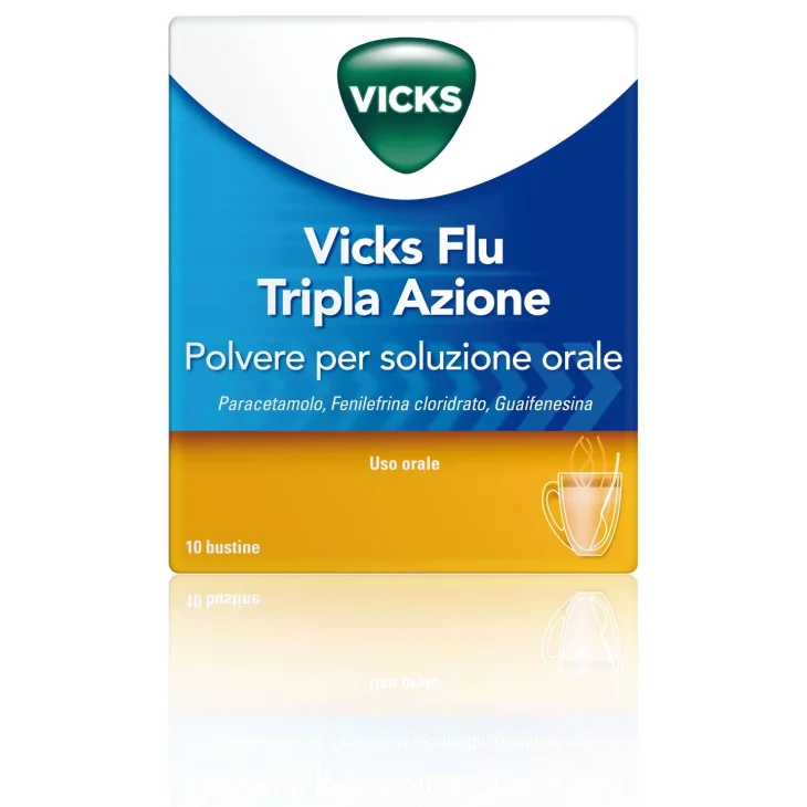 Vicks Flu Tripla Azione - 10 Bustine