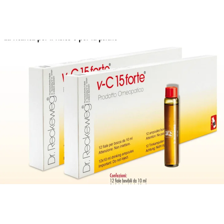 Dr. Reckeweg VC15 Forte Medicinale omeopatico 12 flaconcini - Flacone: 24 flaconcini