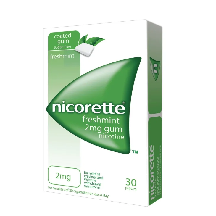 Nicorette 2 mg Gomme masticabili contro il tabagismo Formato: 30 gomme