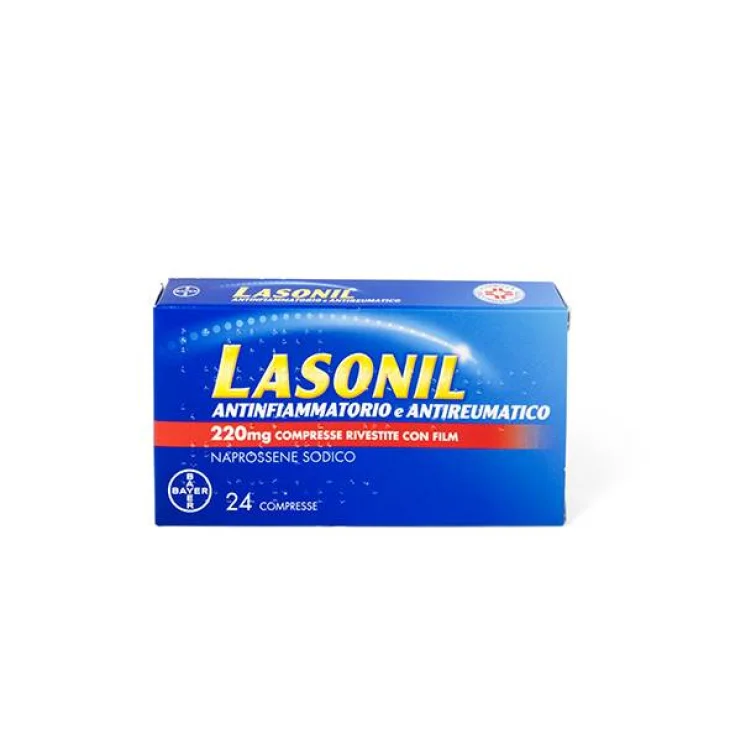 Lasonil Antinfiammatorio e Antireumatico Compresse 220 mg - Formato: 12 compresse