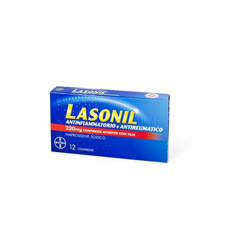 Lasonil Antinfiammatorio e Antireumatico Compresse 220 mg - Formato: 12 compresse