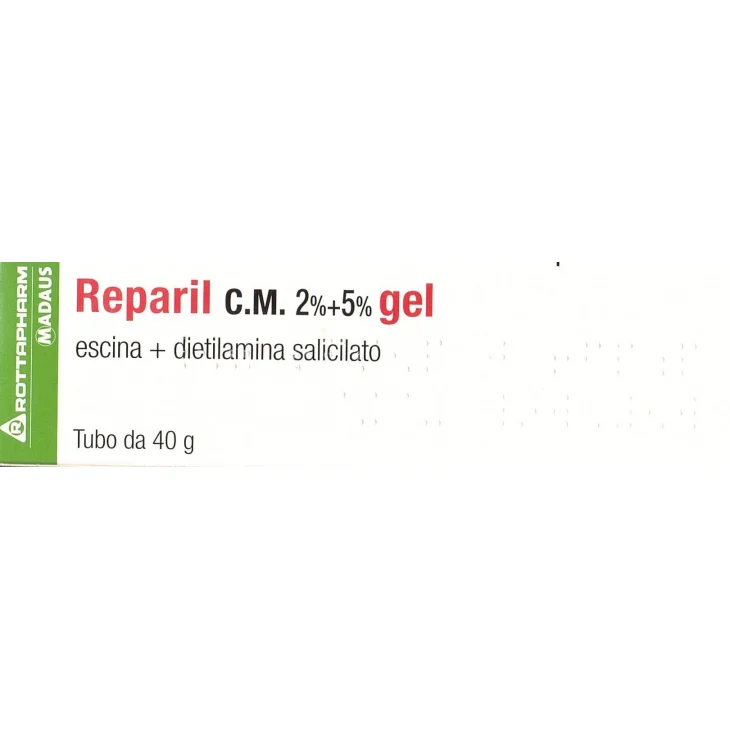 Reparil C.M. Gel 40 g 2% + 5%