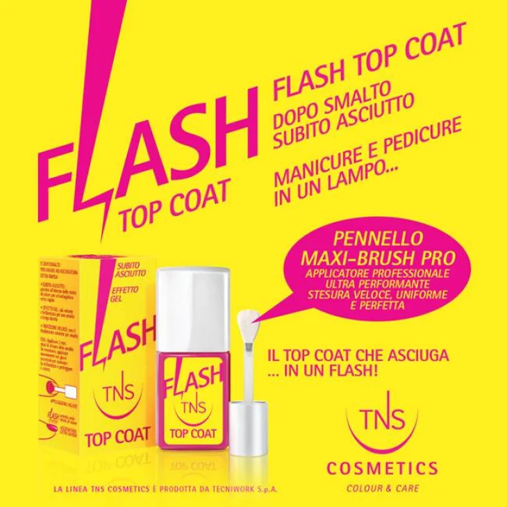 Flash Top Coat Smalto Effetto Gel