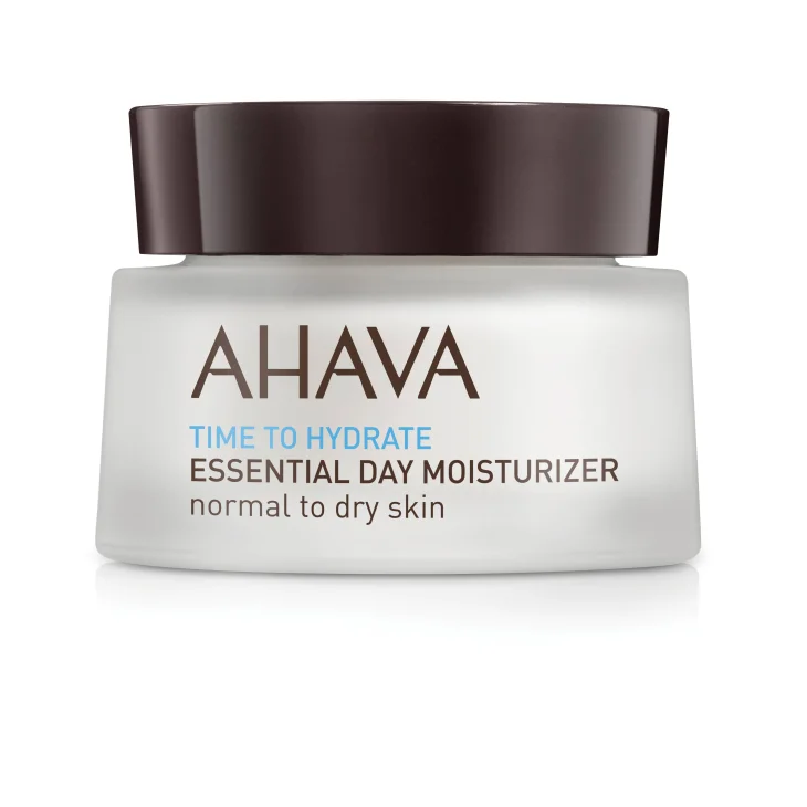 Ahava Time to Hydrate Essential Day Moisturizer Crema idratante per il viso per Pelli Secche/Normali 50 ml