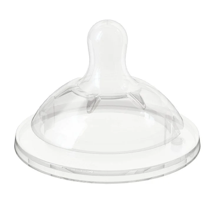 Chicco NaturalFeeling Tettarella Biberon Step Up 4m+ - Tettarella: 0m+ Flusso normale