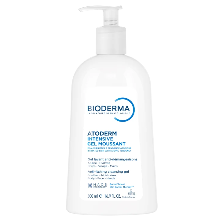 Bioderma Atoderm PP Gel Moussant Detergente Pelli Molto Secche 200 ml e 500 ml - Formato: 500 ml