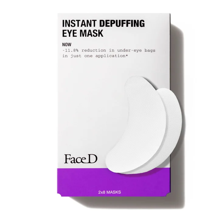 Face D 3 Ialuronics Maschera Defaticante Occhi Effetto Immediato 8 x 2 patches