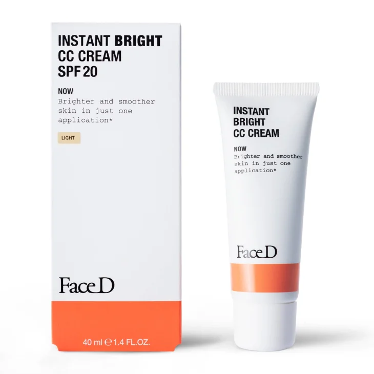 Face D CC Cream SPF20 Light Crema Colorata Idratante Viso 40 ml