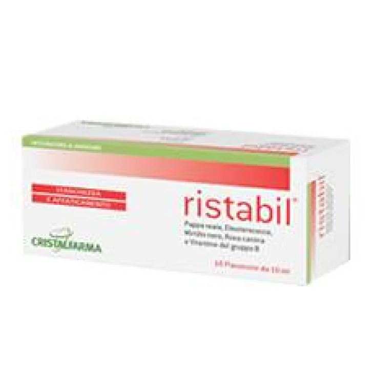 Cristalfarma Ristabil Integratore contro stanchezza, affaticamento, inappetenza 10 flaconi x 10 ml