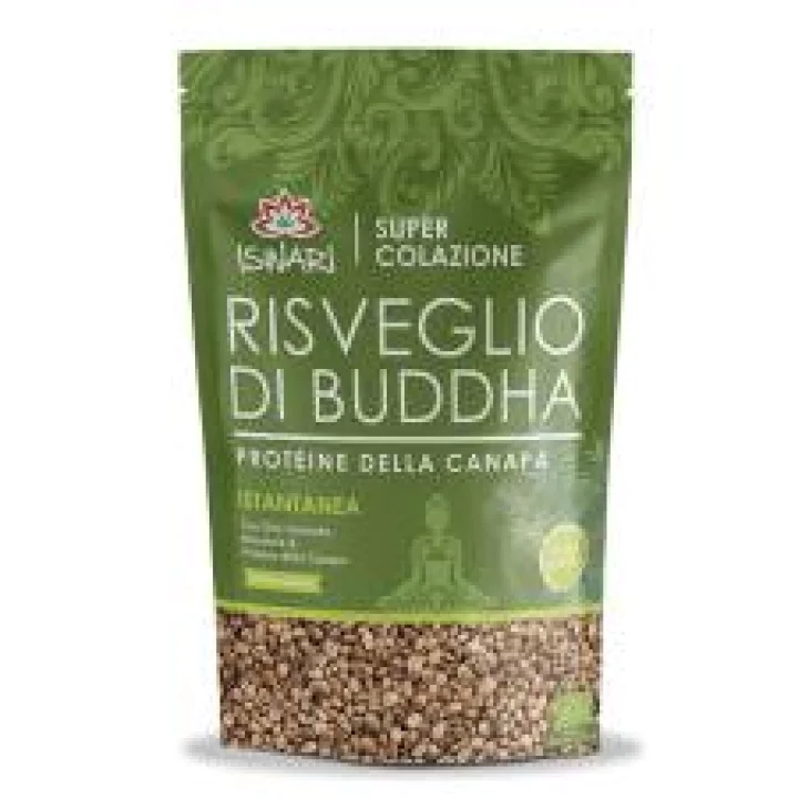 Iswari Risveglio di Buddha Proteine della Canapa Colazione Istantanea Bio 360 g