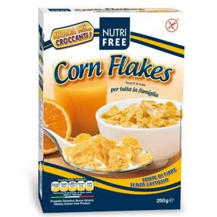 Nutri Free Corn Flakes Fiocchi di mais senza glutine e lattosio 250 g