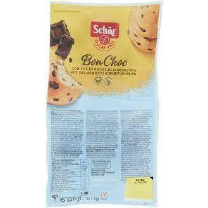 Schar Bon Choc Panini Senza Glutine con Gocce di Cioccolato