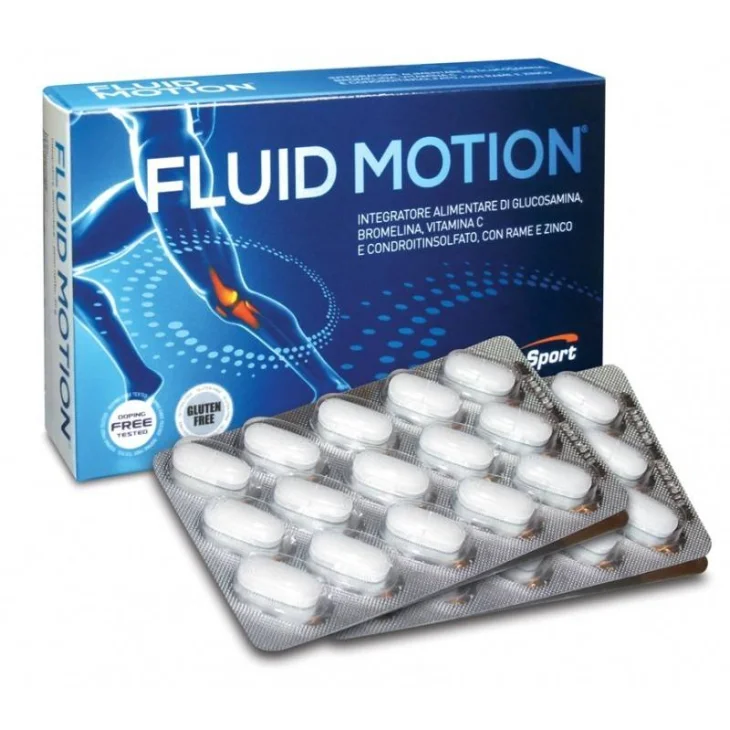 EthicSport Fluid Motion Integratore per cartilagini ed articolazioni 30 compresse