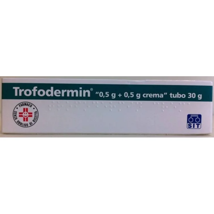 Trofodermin Crema Dermatologica 0,5 g + 0,5 g