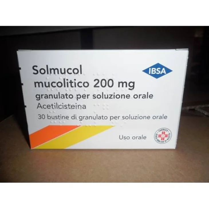 Solmucol Mucolitico Bustine 200 mg