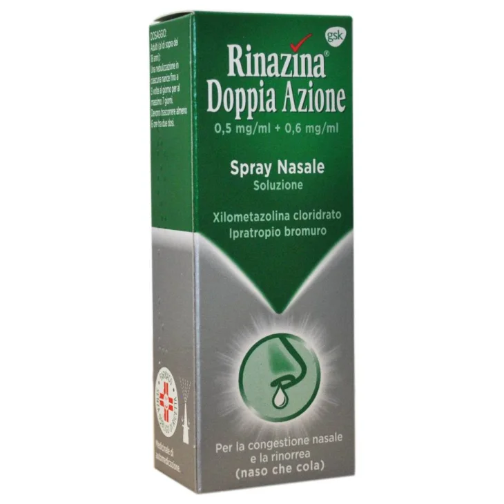 Rinazina Doppia Azione Spray Nasale