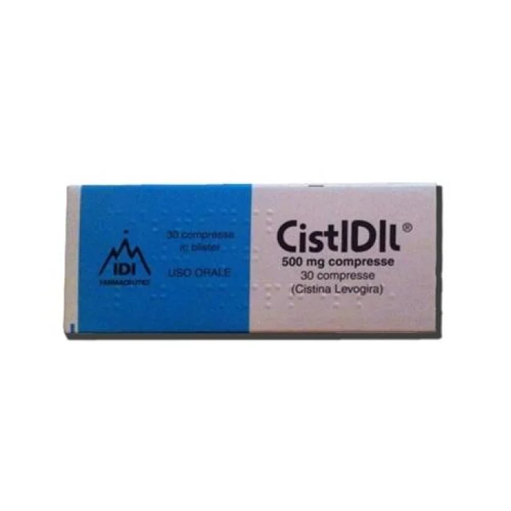 Cistidil 500 mg Trattamento dell'acne 30 compresse