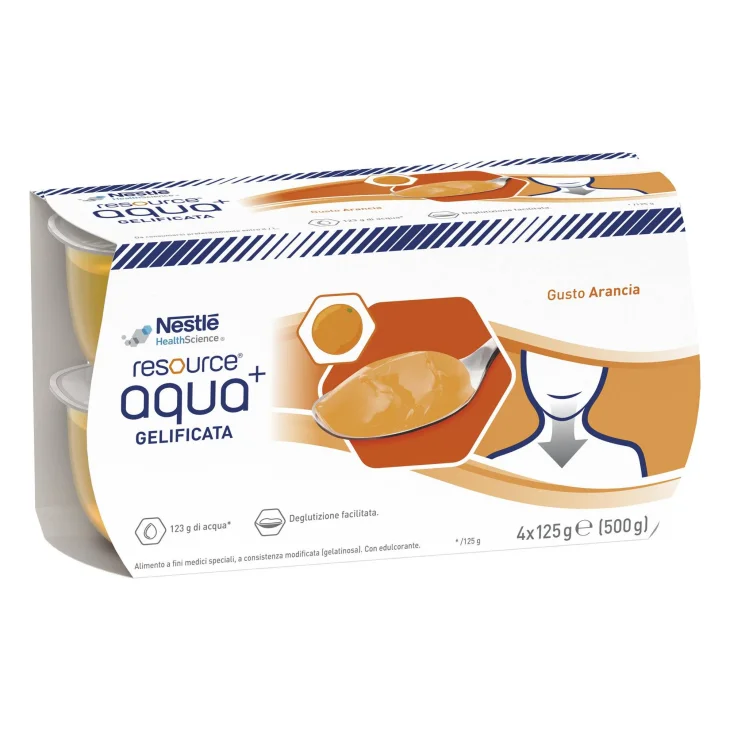 Nestlè Resource Bevanda Gelificata 125 g - Gusto: arancia