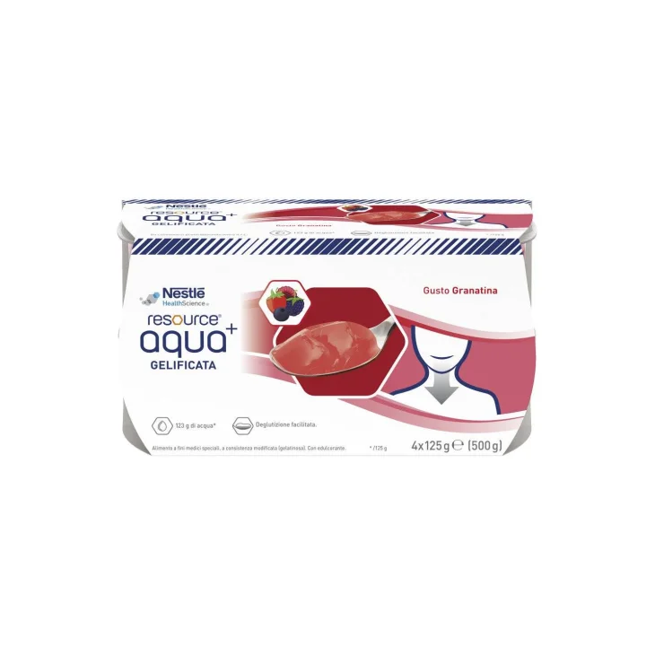 Nestlè Resource Bevanda Gelificata 125 g - Gusto: granatina